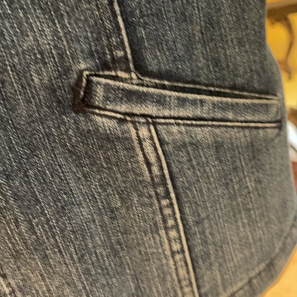 Christine Alexander jean jacket Swarovski crystals - Picture 9 of 10